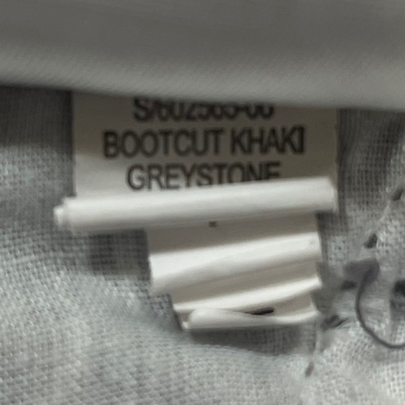 Lot 4 Old Navy Bootcut Woman's Chino Pants Gray Navy Khaki Size 16 Tall - Picture 7 of 16